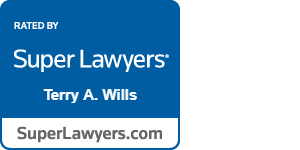 Terry Wills Super Lawyer badge