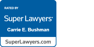 Carrie Bushman Super Lawyer badge